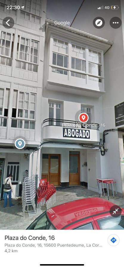Oktheway Praza Do Conde Apartment Puentedeume Bagian luar foto
